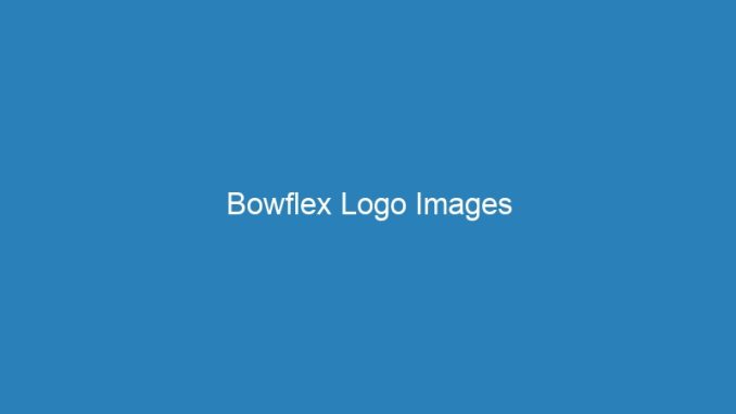 Bowflex Logo Images